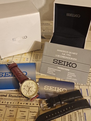 Seiko cronografo - seiko,