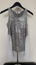 Top smanicato donna