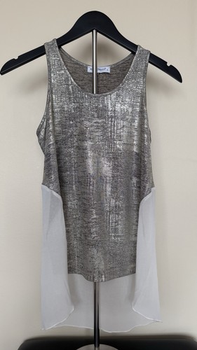 Top smanicato donna