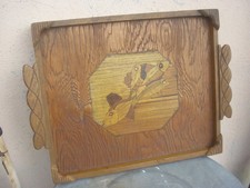 ANTICO VASSOIO  IN LEGNO FATTO