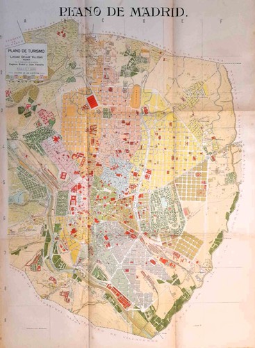Carta geografica antica - , madrid