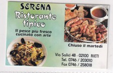 Calendarietto - serena -