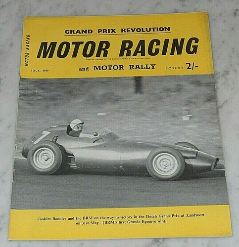 1959 motor racing targa - 7/1959,