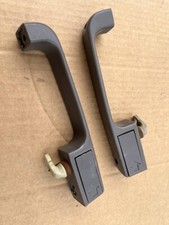 COPPIA MANIGLIE APRI PORTA INTERNE MARRONI FIAT PANDA 1^SERIE (80-85) 30/45/4X4