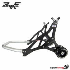 Robby motorcycle stand in rear