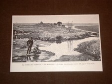 Cercatori d'oro sul Modder - River Sudafrica