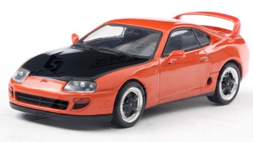 Toyota supra mk4 2001 - toyota, orange