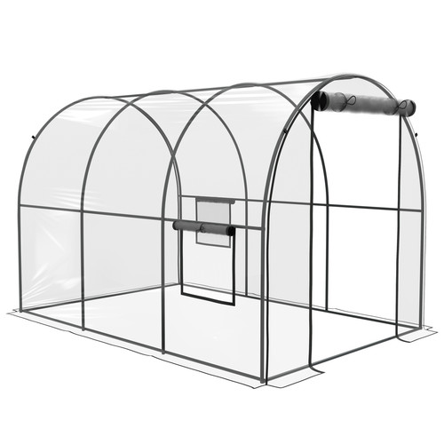 Serra polytunnel trasparente - serra,