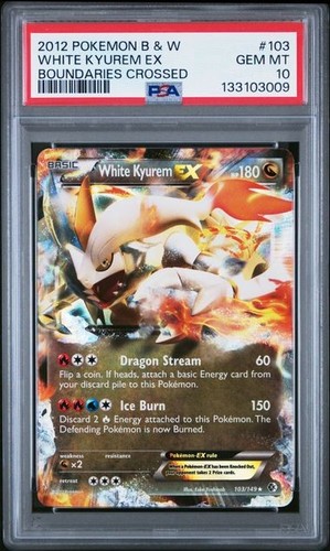 2012 bianco kyurem - bianco, psa