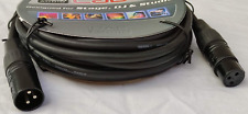 cavo da 20 METRI dmx DIGITALE 110 Ohm per maschio femmina 3 Pin XLR effetti luce
