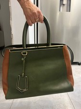 Borsa Fendi 2 Jourse  Pelle  Handbag Bourse Vintage