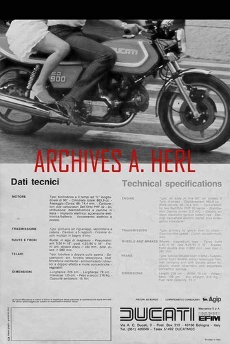 Pubblicità ducati 900 - ducati, sd