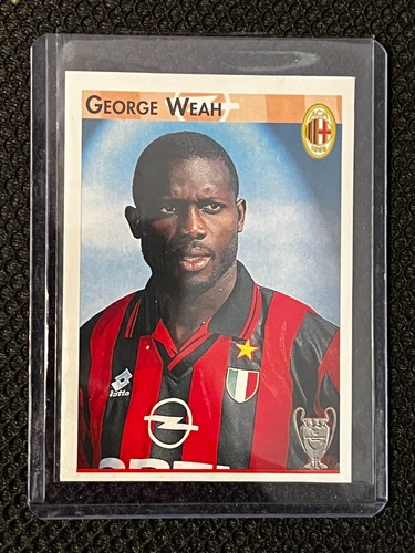 Sticker panini george weah - panini,
