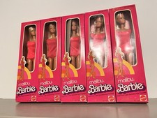 Lotto 5 bambole Barbie Mattel