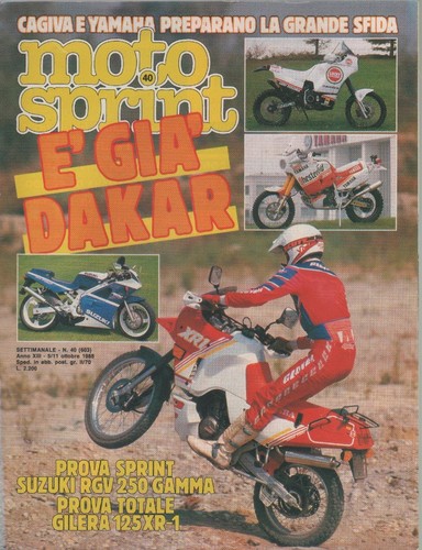 Moto sprint 1988 - n.,