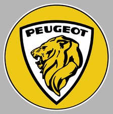 Sticker logo peugeot - sticker,