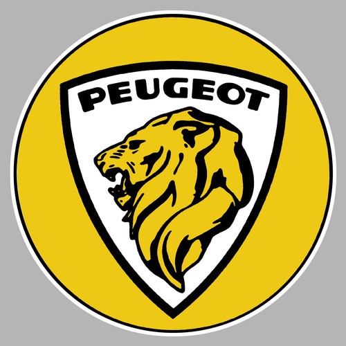 Sticker logo peugeot lion - sticker,