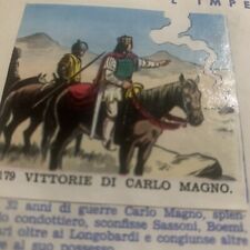 FIGURINA N.179 INVASIONE DEI BARBARI ED.  ATESTINA ANNI 60 OTTIMA DA RECUPERO