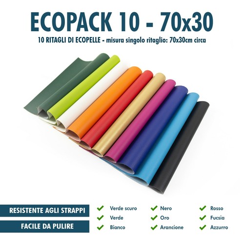 Pack ritagli ecopelle - pack,