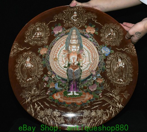 Piatto vassoio kwan yin - kwan-yin, 19,6''