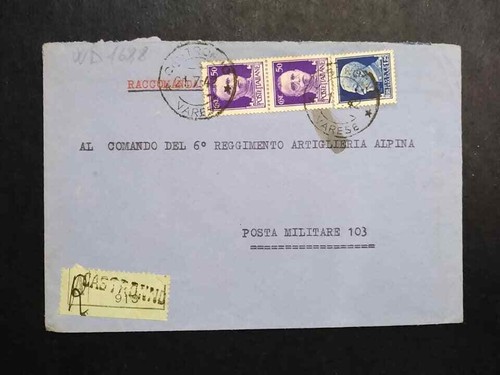 Busta italia regno - italia,