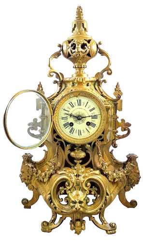 Antico orologio cartello - antico,