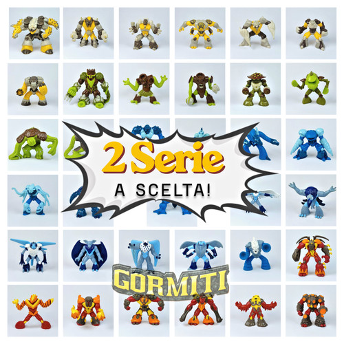Gormiti seconda serie scelta - seconda, a