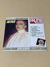 Disco Vinile 33 giri LP MINA Profili Musicali  no BOOK 1982