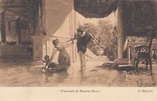 CARTOLINA *80 G. MUZZIOLI "L' EPISODIO DI BEATRICE CENCI" CULTURA NON VIAGGIATA