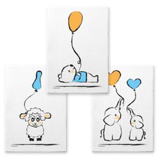 RICARO Tela "Baby Boy" 20 x 30