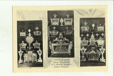 139242 leffe bergamo chiesa  di san michele arcangelo artistici reliquiari