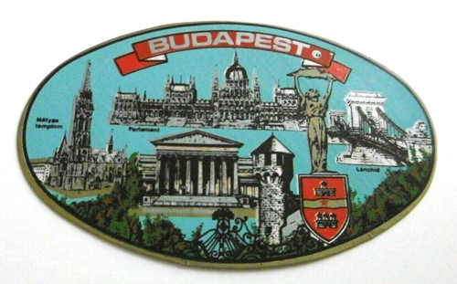 Adesivo souvenir budapest - souvenir,