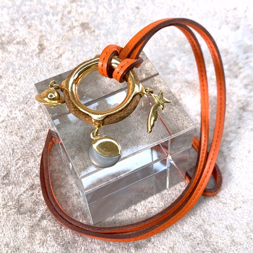Anello sciarpa hermes saturno - hermes,