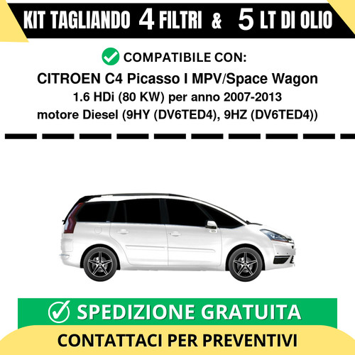 Tagliando per citroën - citroËn, c4