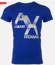 ARMANI EXCHANGE Blue Silver AX