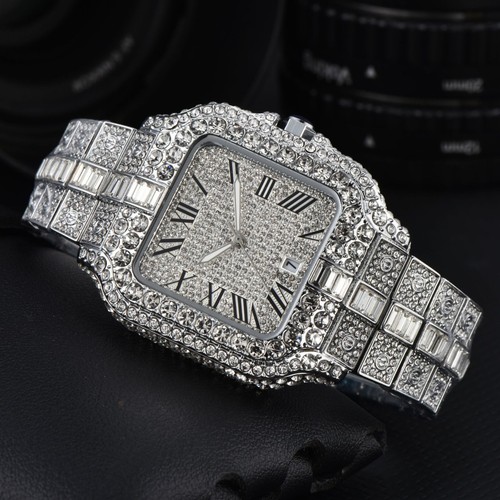 Orologio uomo hip hop - orologio,