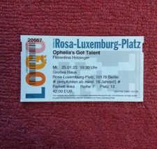 Florentine Holzinger, Ophelia's Got Talent, Volksbühne Berlino, biglietto 2023