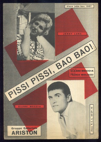 Spartito musicale pissi - spartito, "pissi
