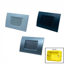 CASSA AUDIO ALTOPARLANTE AD INCASSO PER SCATOLA 503 FILO DIFFUSIONE 3 COLORI