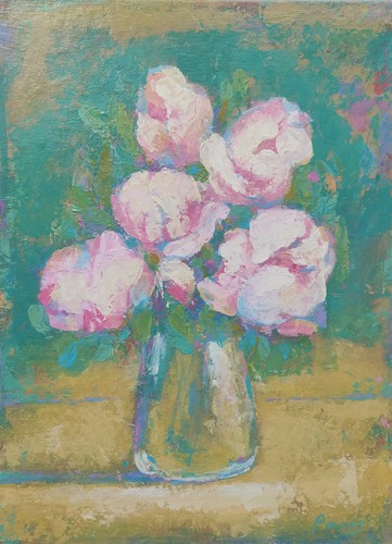 Dipinto originale fiori natura