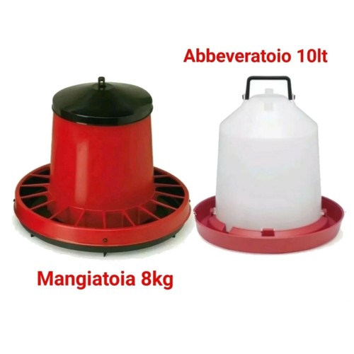Mangiatoia tramoggia 8kg per - 8kg,