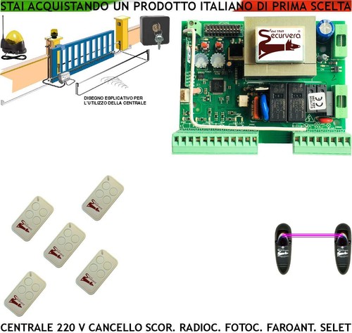 Centrale motore 220 550 - x,
