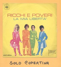 SOLO COPERTINA - 7" - RICCHI E