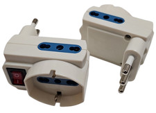 Set 6 Adattatori 2 Prese