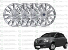 KIT SET 4 COPRICERCHI COPPE RUOTA LANCIA YPSILON 06/2011  12  D15" CON LOGO!!!