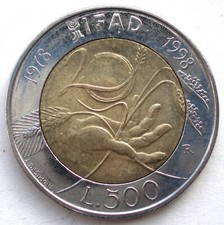 ITALIA 500 LIRE 1978-1998