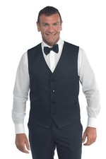 GILET CAMERIERE UNISEX NERO