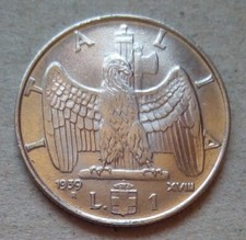 VITTORIO EMANUELE III - 1 Lira