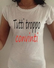 t-shirt maglia donna bianca