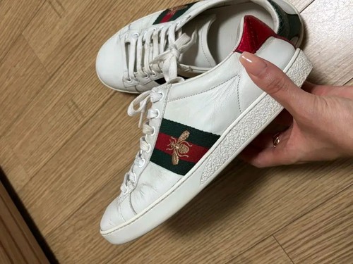 Sneakers gucci pelle - sneakers,